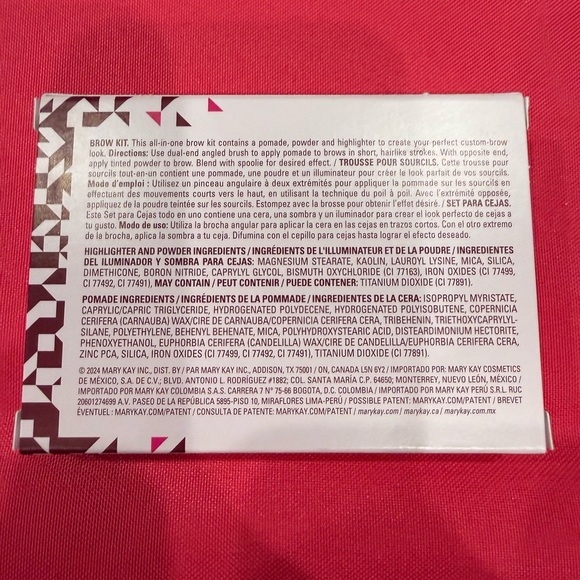 Mary Kay Limited Edition Brow Kit Brunette New Discontinued - Picture 2 of 5